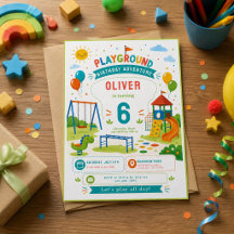 Aventure de terrain de jeu 6e anniversaire Fête au