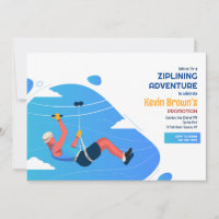 Invitation Aventure Zip Line