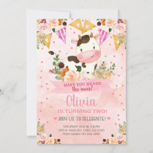 Invitation Avez-vous entendu l'Invitation d'anniversaire de l