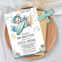 Avion Teddy Bear | Baby shower par courrier