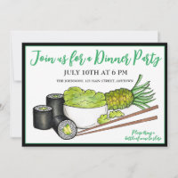 Avocado Rolls Wasabi Sushi Dîner Japonais