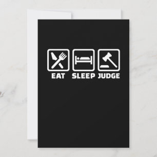 Invitation Avocat Manger Dormir Juge