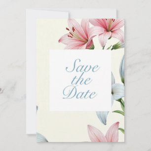 Invitation Azure Bloom V01