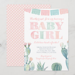 Invitation Baby Girl Mexicaine Taco Bout a Fiesta Baby shower