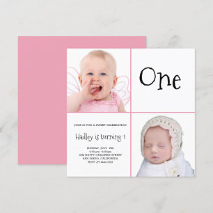 Invitation Baby Girl Photos nonpareils bonbons