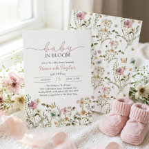 Baby in Bloom Girl Baby Shower