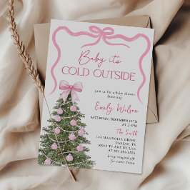 Invitation Baby it's Cold Outside Christmas Baby Shower