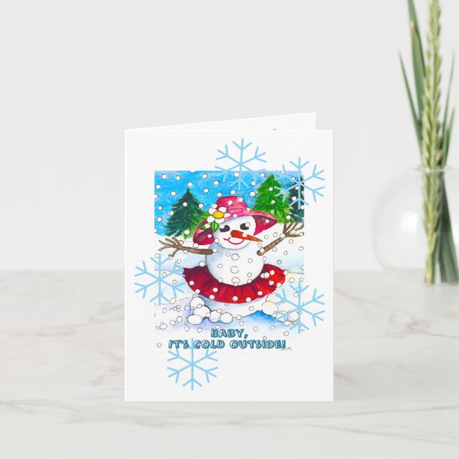 Invitation Baby It's Cold Outside! Party Supplies (Devant)