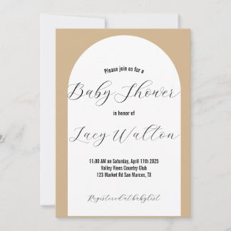 Invitation baby shower
