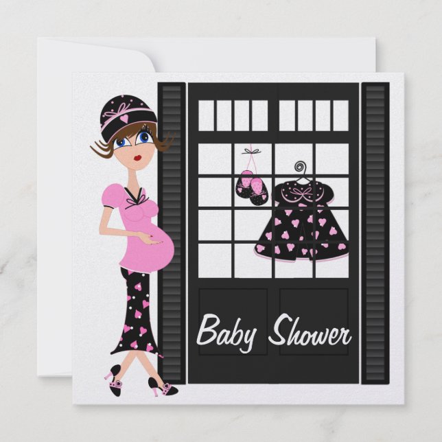 Invitation baby shower (Devant)