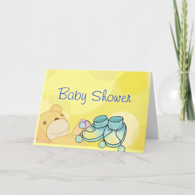 Invitation baby shower (Devant)