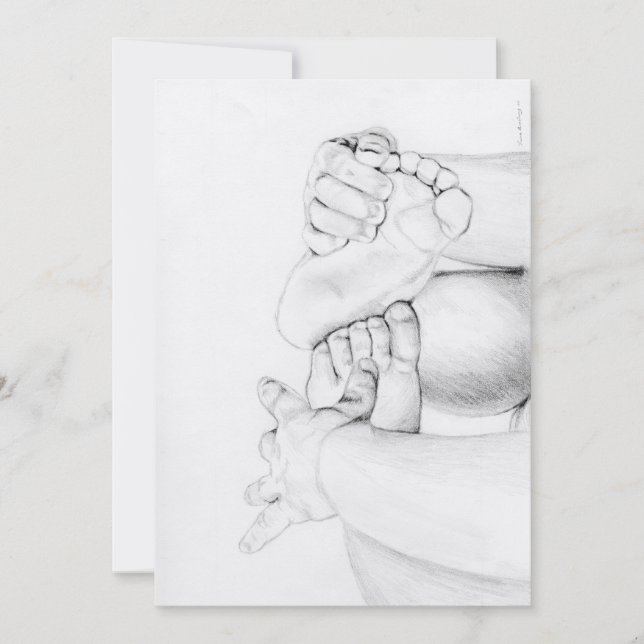 Invitation Baby shower (Devant)