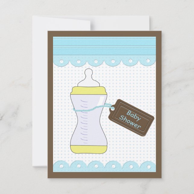 Invitation baby shower (Devant)