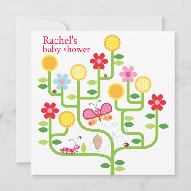 Invitation Baby shower (Devant)