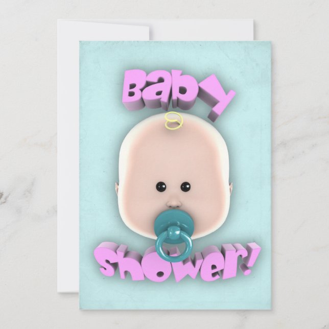 Invitation Baby shower (Devant)