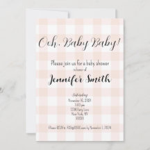 Invitation baby shower