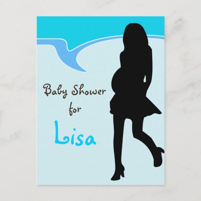 Invitation baby shower (Devant)