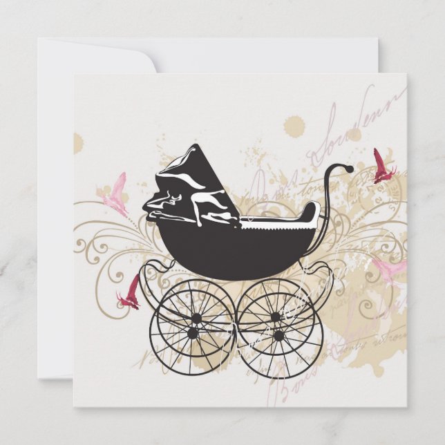 Invitation Baby shower (Devant)