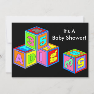 Invitation baby shower 3, C'est un Baby shower !
