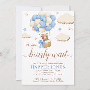 Invitation baby shower 5x7"