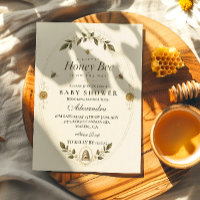 Baby Shower Abeille Botanique