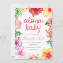 Baby Shower Aloha