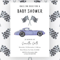 Baby shower automobile