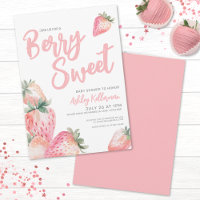 Baby Shower aux Fruits Rouges Sucrés