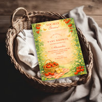 Baby-Shower aux Tomates de Jardin Rustique
