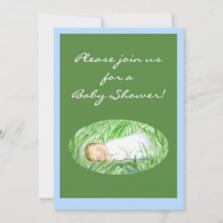 Invitation baby shower - Baby Boy