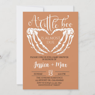 Invitation baby shower, Baby shower Halloween