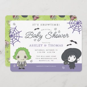 Invitation Baby shower Beetlejus