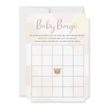 Baby shower Bingo Card - Baby shower Jeu