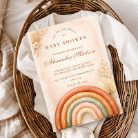 Baby Shower Bohème Arc-en-Ciel Neutre