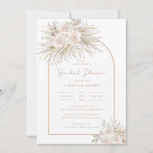 Invitation Baby Shower Bohème Chic