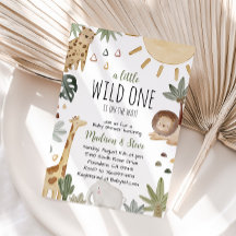 Baby shower Boho Safari
