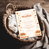 Baby Shower Boule de Viande Mignonne