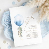 Baby shower Brown Sage Green et Blue Boy