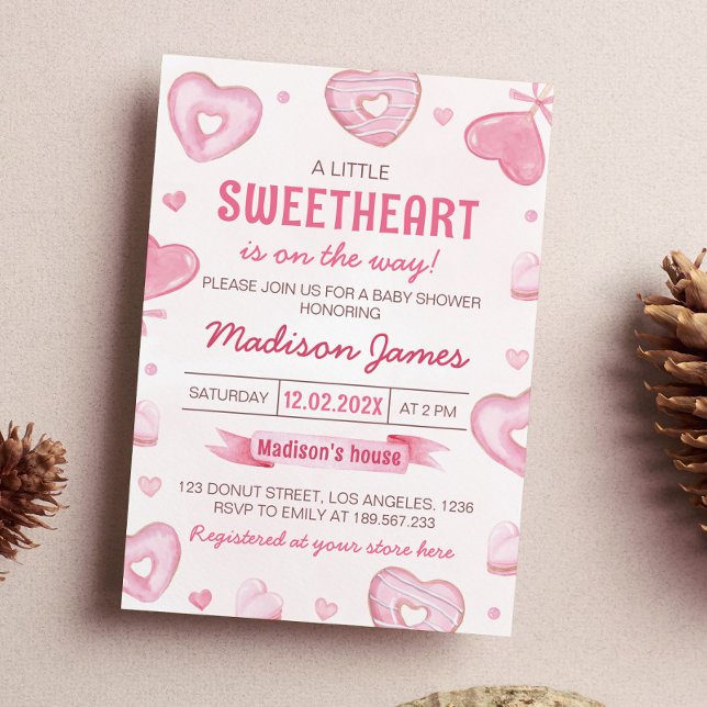 Invitation Baby shower Candy Sweet Celebration (Créateur téléchargé)