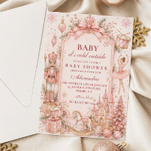 Baby Shower Casse-Noisette Rose