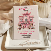 Baby shower Cheval de fille