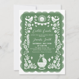 Invitation Baby shower Cielito Lindo
