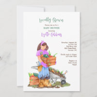 Baby shower cultivé localement
