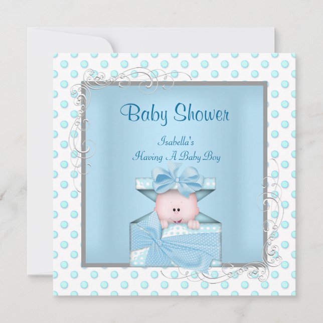 Invitation Baby shower Cute (Devant)