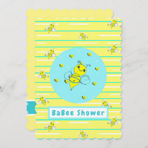 Invitation Baby shower d'Abee Happy