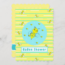 Baby shower d'abeille
