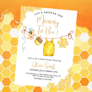 Invitation Baby shower d'abeilles non sexiste