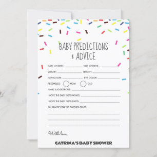 Invitation Baby shower d'arrosage - Nom modifiable, 5x7