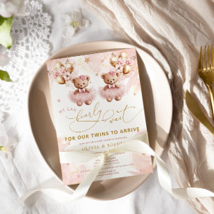 Invitation Baby shower d'attente rapide