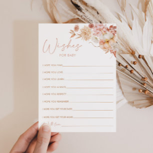 Invitation Baby shower d'automne citrouille Wives for Baby Ca